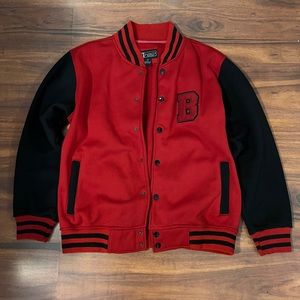 Niko Red Varsity Jacket